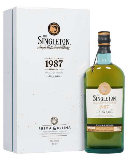 SINGLETON SCOTCH SINGLE MALT NATURAL CASK STRENGTH PRIMA & ULTIMA DISTILLED IN 1987 34YR 700ML