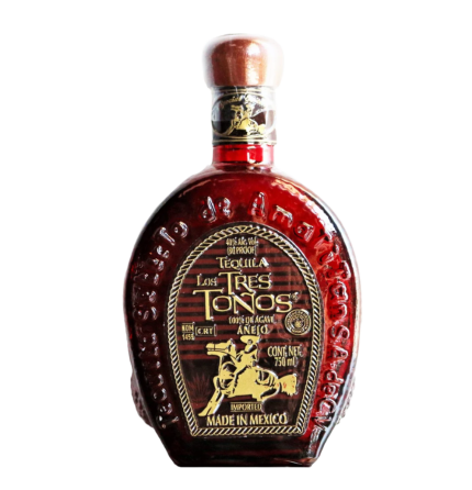 LOS TRES TONOS TEQUILA ANEJO 750ML