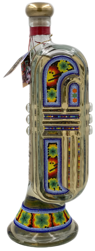 TROMPETA TEQUILA REPOSADO ARTE HUICHOL 750ML