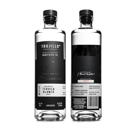 TRUJILLO MAGNIFIESTO 56 SINGLE ESTATE TEQUILA BLANCO ORGANIC 700ML