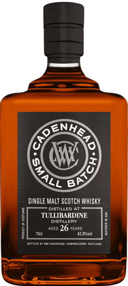 CADENHEAD SCOTCH SINGLE MALT TULLIBARDINE DISTIL 27YR 750ML