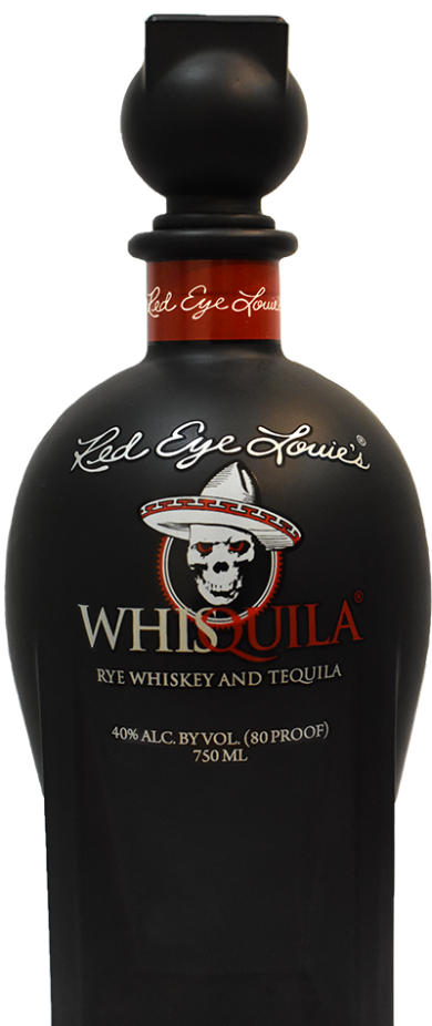 RED EYE LOUIES WHISQUILA RYE WHISKEY AND TEQUILA 750ML