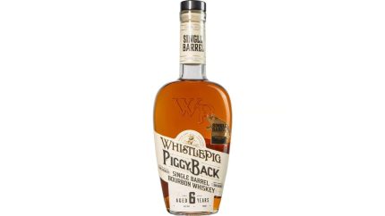 WHISTLEPIG PIGGY BACK BOURBON CASK STRENGTH PLATINUM BARREL SELECT 6YR VERMONT 750ML