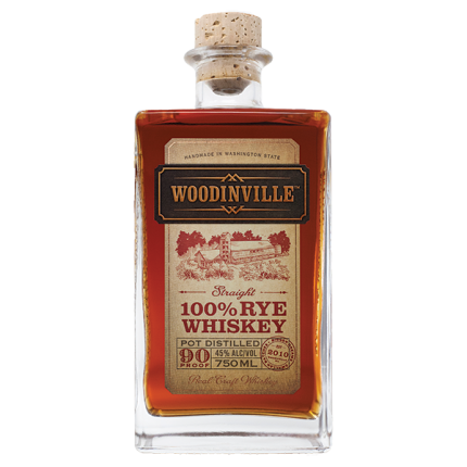 WOODINVILLE WHISKEY RYE STRAIGHT WASHINGTON 750ML